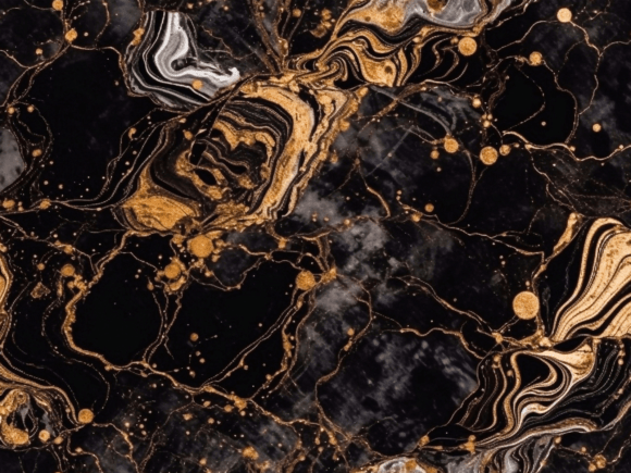 10 Black and Gold Marble Backgrounds