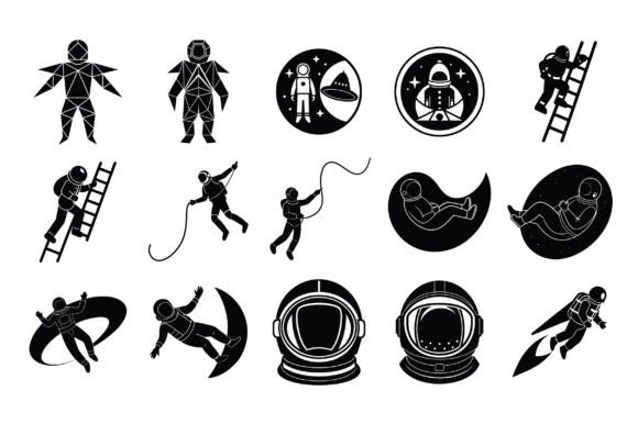 Astronaut Silhouette Vector: A Versatile Asset for Creative and Professional Use