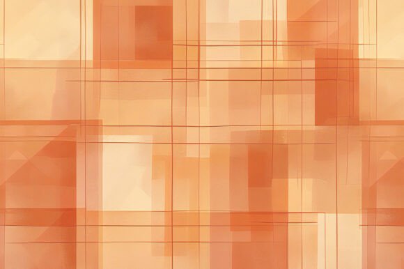 Enhance Your Creative Projects with Abstract Orange Lines and Square