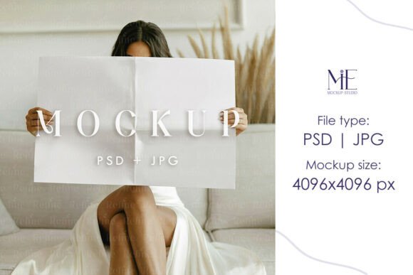 Large Newspaper Mockup Folded Paper PSD: A Strategic Tool for Creative Professionals