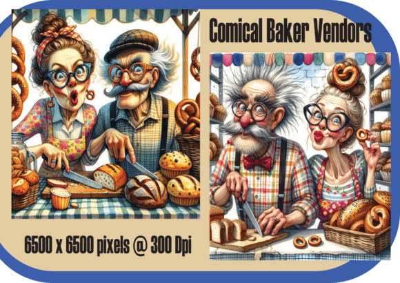The Kneady Duo Whimsical Bakers
